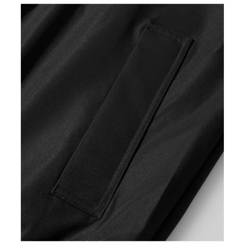 GIOIOMEN ملابس قطنية ، 2025New النمط الأمريكي سميكة القطن الدافئة الوقوف طوق فضفاض عادية الرجال الشتاء سترة معطف #5