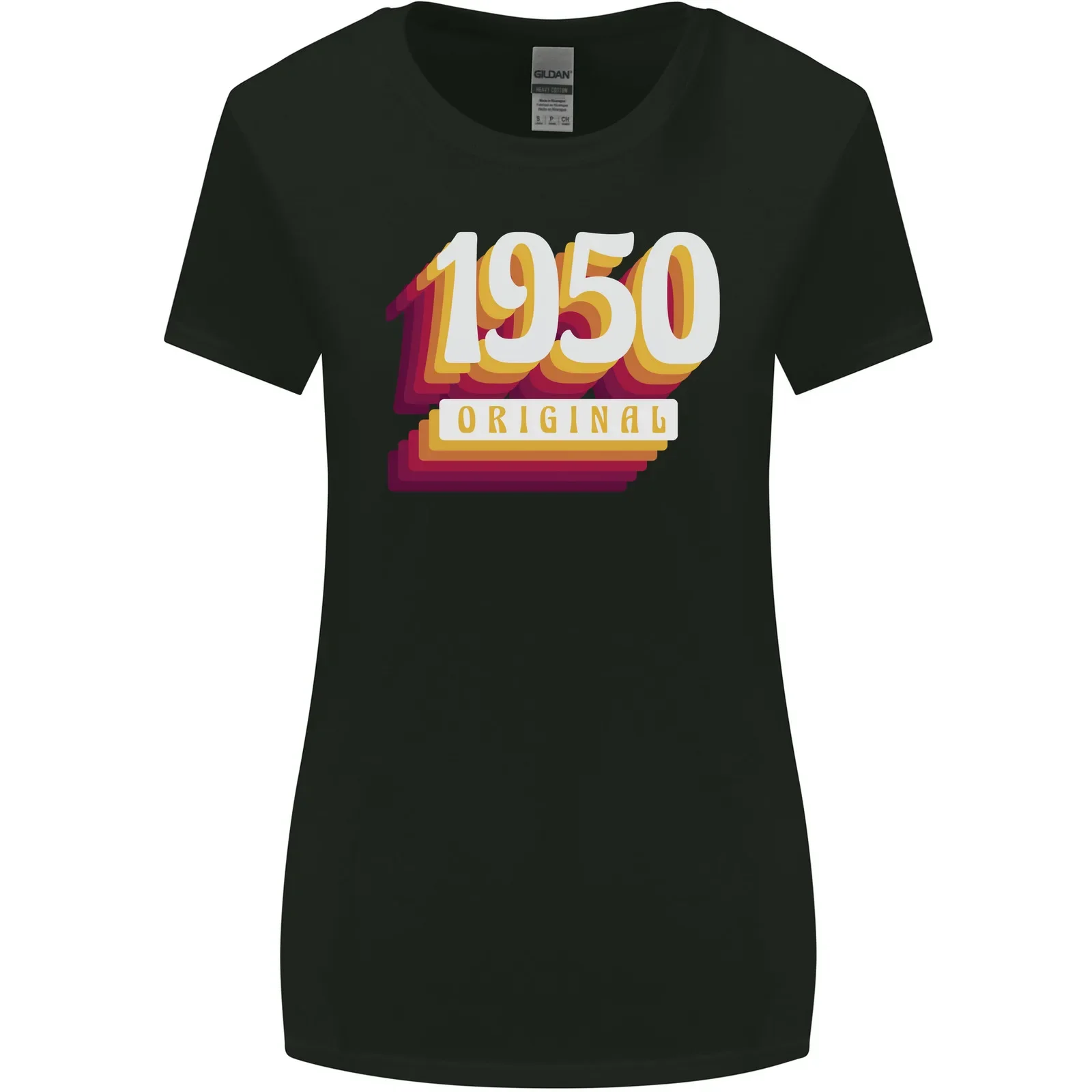 Retro 73rd Birthday Original 1950 Womens Wider Cut T-Shirt