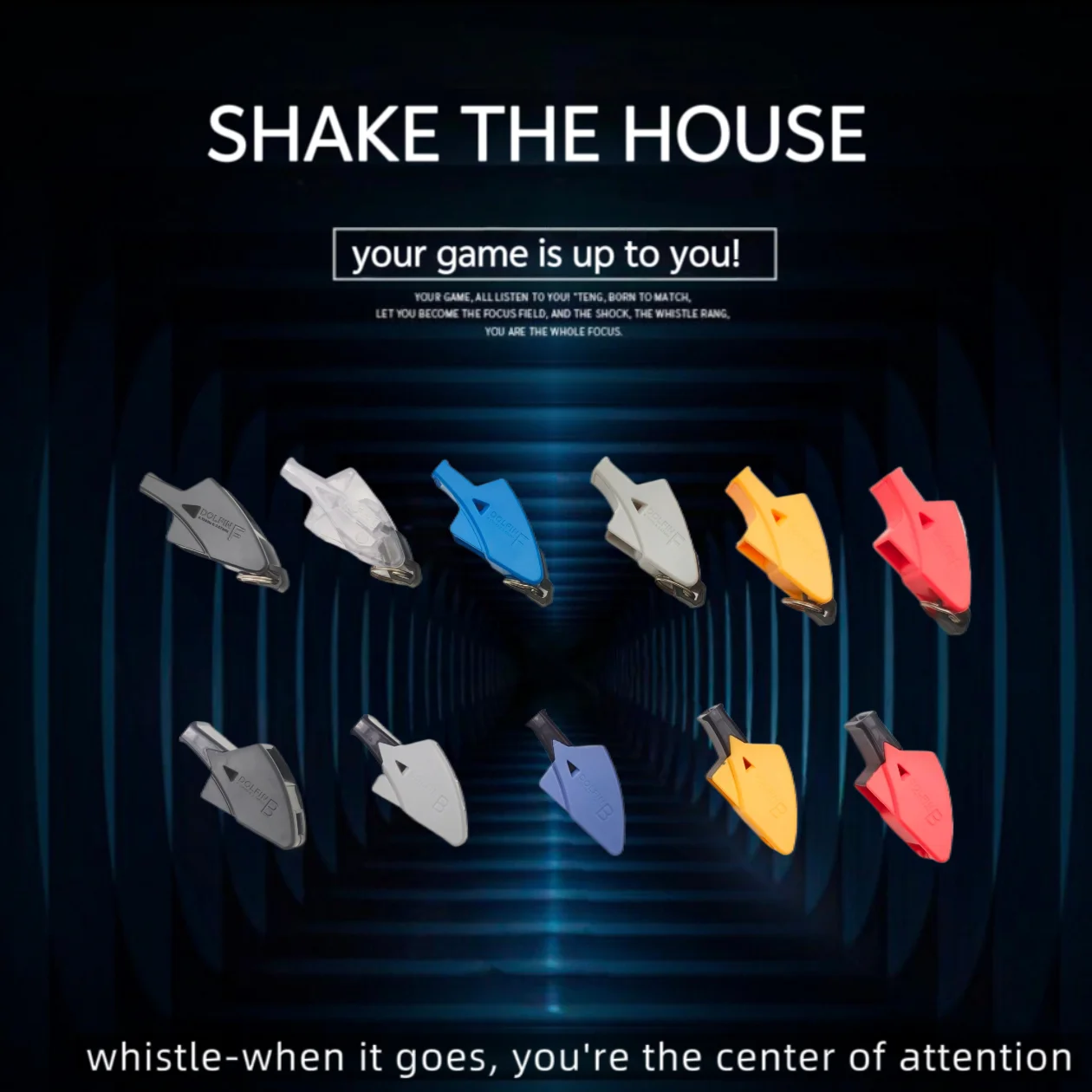 Apito profissional para árbitro de basquete/futebol, equipamento esportivo oficial de basquete B/F Molde para treinadores e árbitro