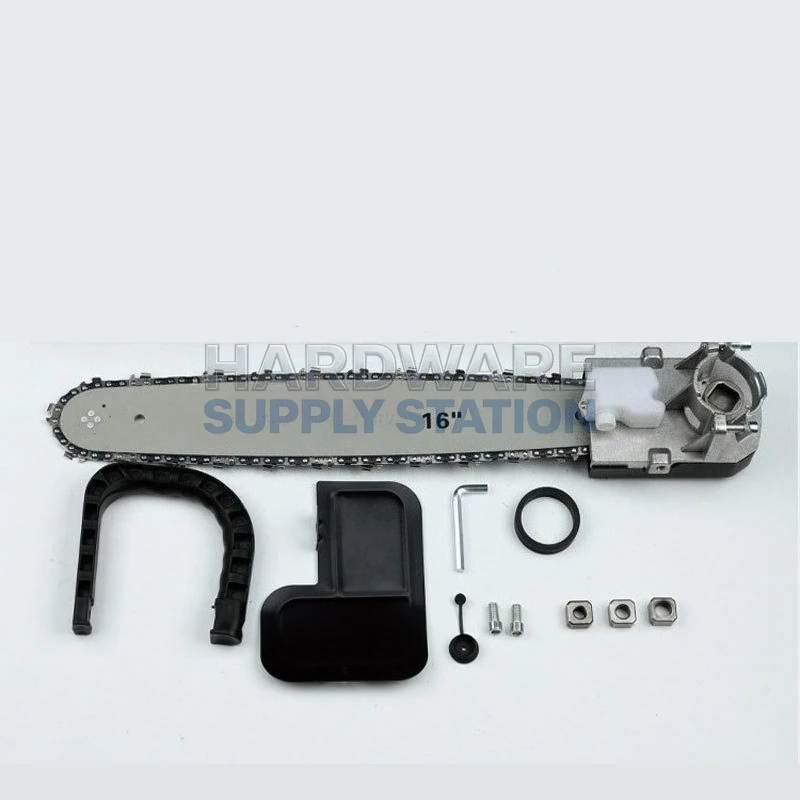 

Handheld multifunctional angle grinder converted into electric chain saw, woodworking cutting saw, wood small electric saw tool