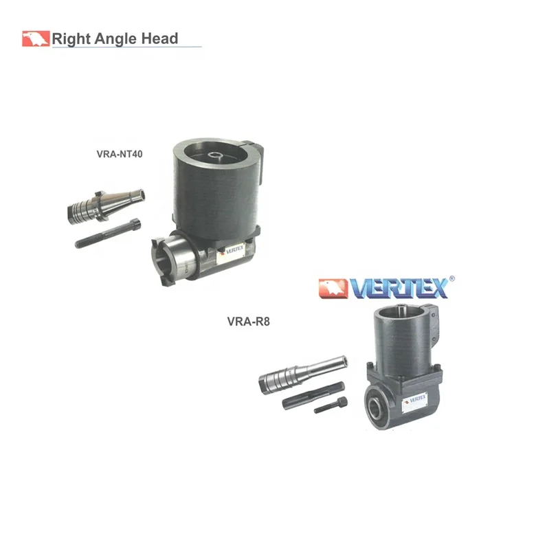 VERTEX Right Angle Milling Head VRA-NT30 Suitable Milling Head Quill Diameter 85.725-86MM