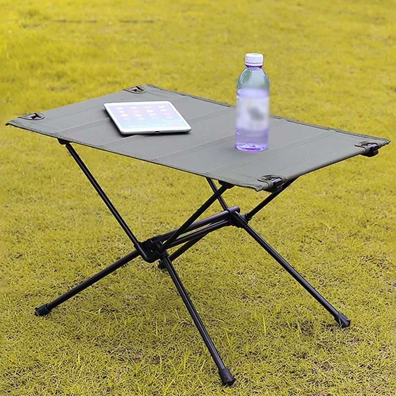 

Portable Foldable Table Camping Outdoor Furniture Computer Bed Tables Picnic 1680 Oxford+Aluminium Alloy Ultralight Folding Desk