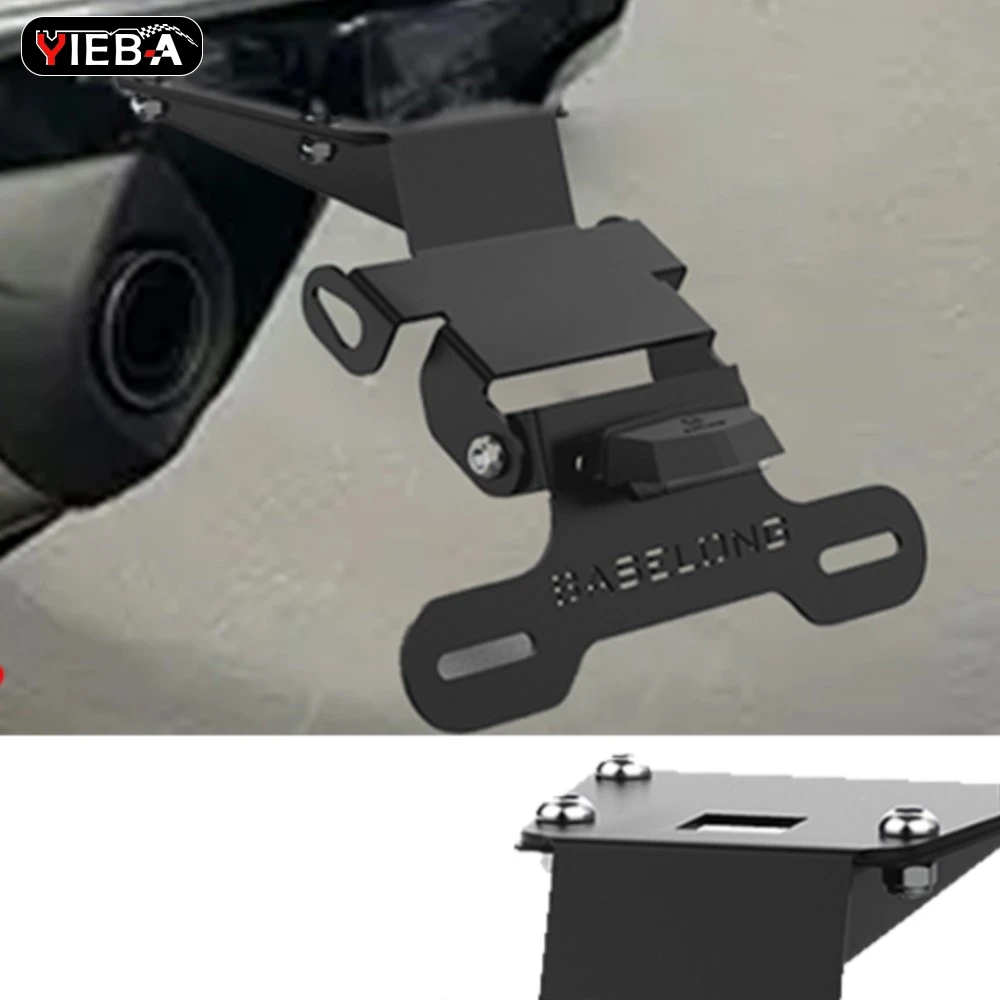 

YIEBA Tail License Plate Holder Bracket Fender Eliminator For KTM DUKE 125/250/390 2024 2025 2026 2027 125DUKE 250DUKE 390DUKE