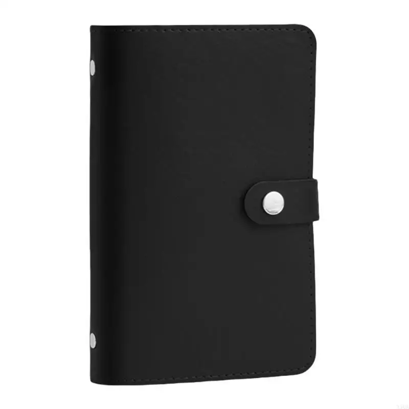 50Pocket Leather Money Holder Banknotes Collecting Holder Paper Money Storage Book Money Organizers Album for Collector 