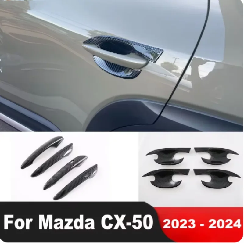 

For Mazda CX-50 2023 2024 Door bowl handle protection cover decorative door bowl door handle