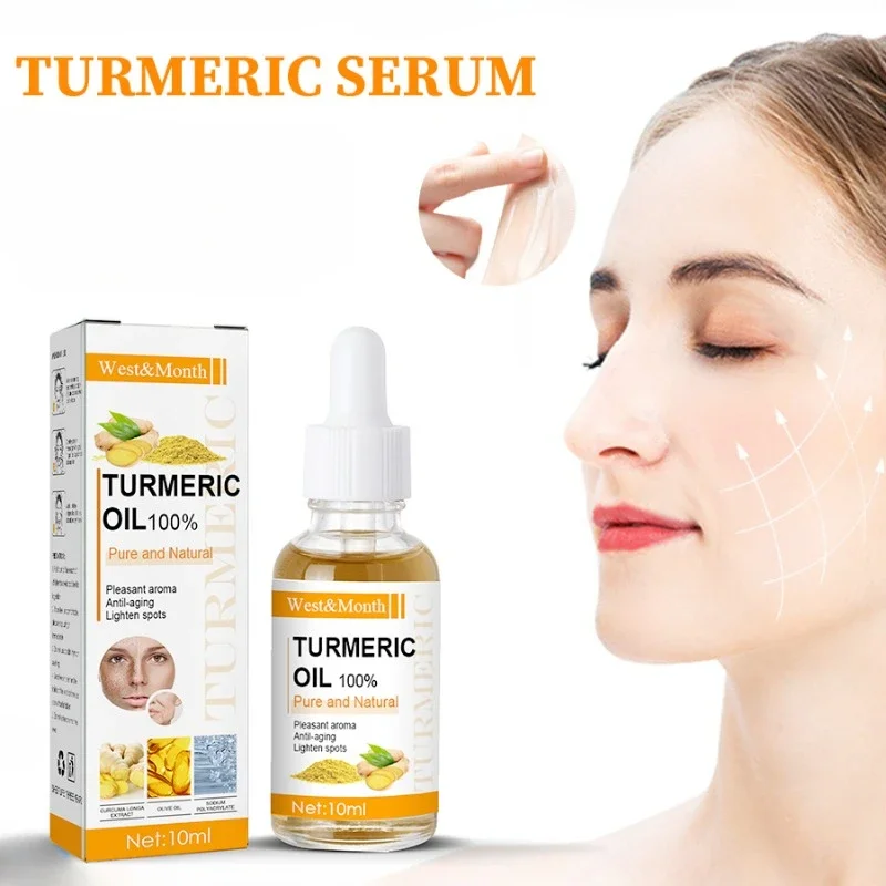 

Turmeric Essential Oil Facial Body Massage Moisturizing Diffuser Hydrating Face Body Care Smoothing Body Face Skin Care 10ml