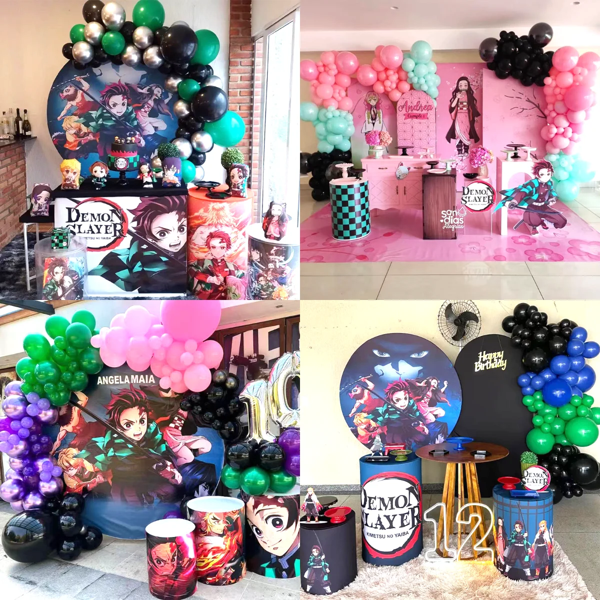 Balloon Arch Kit - Demon Slayer Anime Balloon Arch Garland