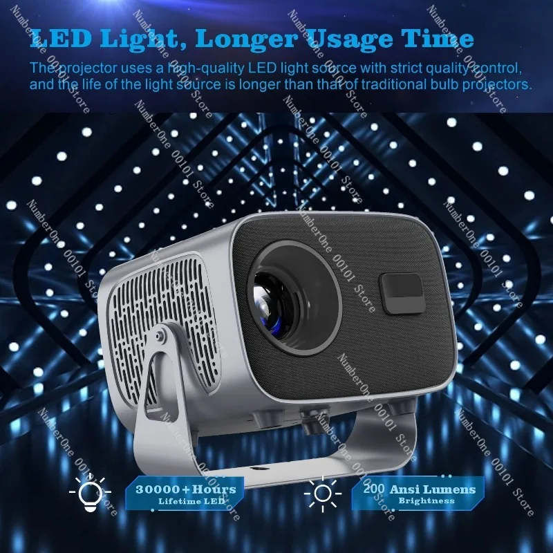 

A10 интеллектуальный проектор сверхвысокой четкости 1080P домашний PTZ-проектор