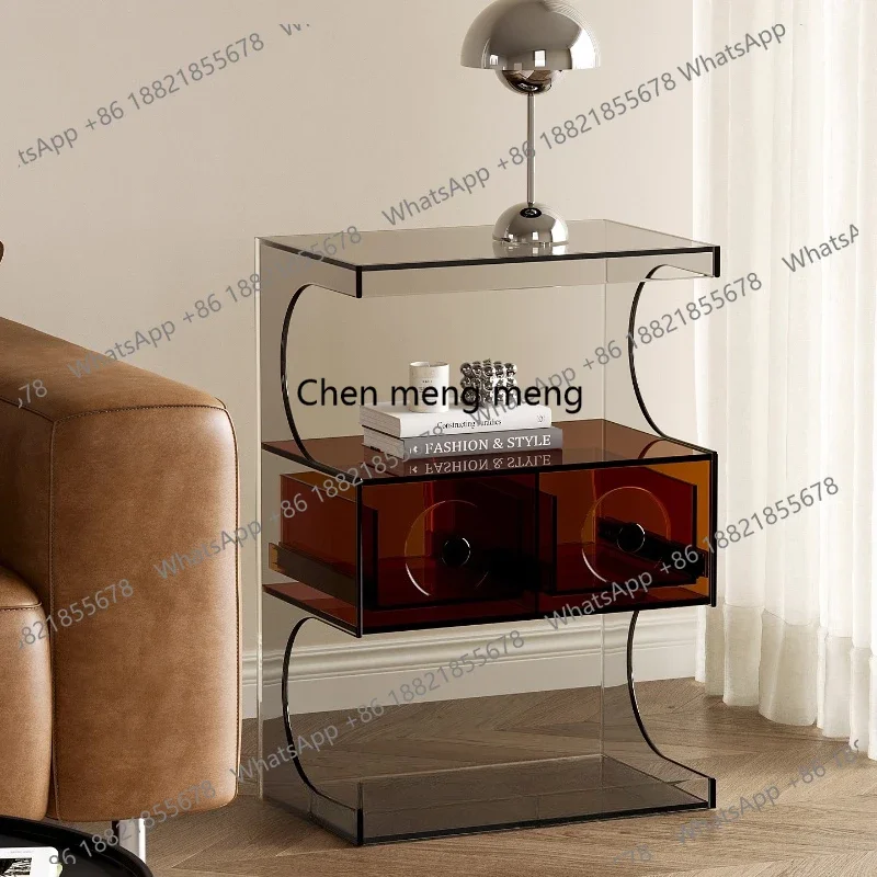 Living Room Showcase Bedroom Storage Locker Simple Modern Drawer Entrance Bedside Cabinet