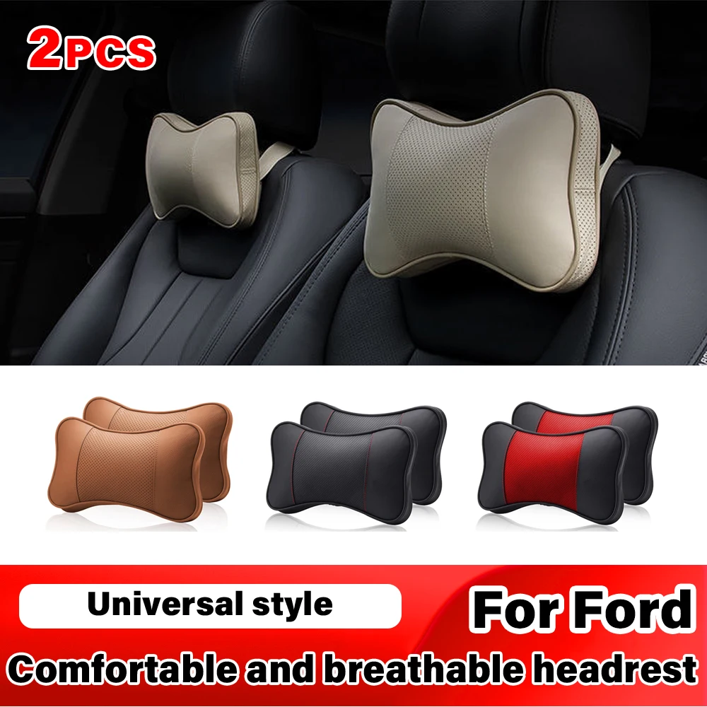 

Top Car Seat Headrest Neck Pillow Support Interior Accessories For Ford Focus Mondeo Mustang Kuga Explorer Ranger Fiesta Fusion