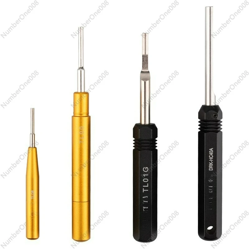 

Professional Heavy Duty Terminal Pin Removal Tool Kit for 10A D-Sub Connectors, Universal Extraction Tool Set for Industrial