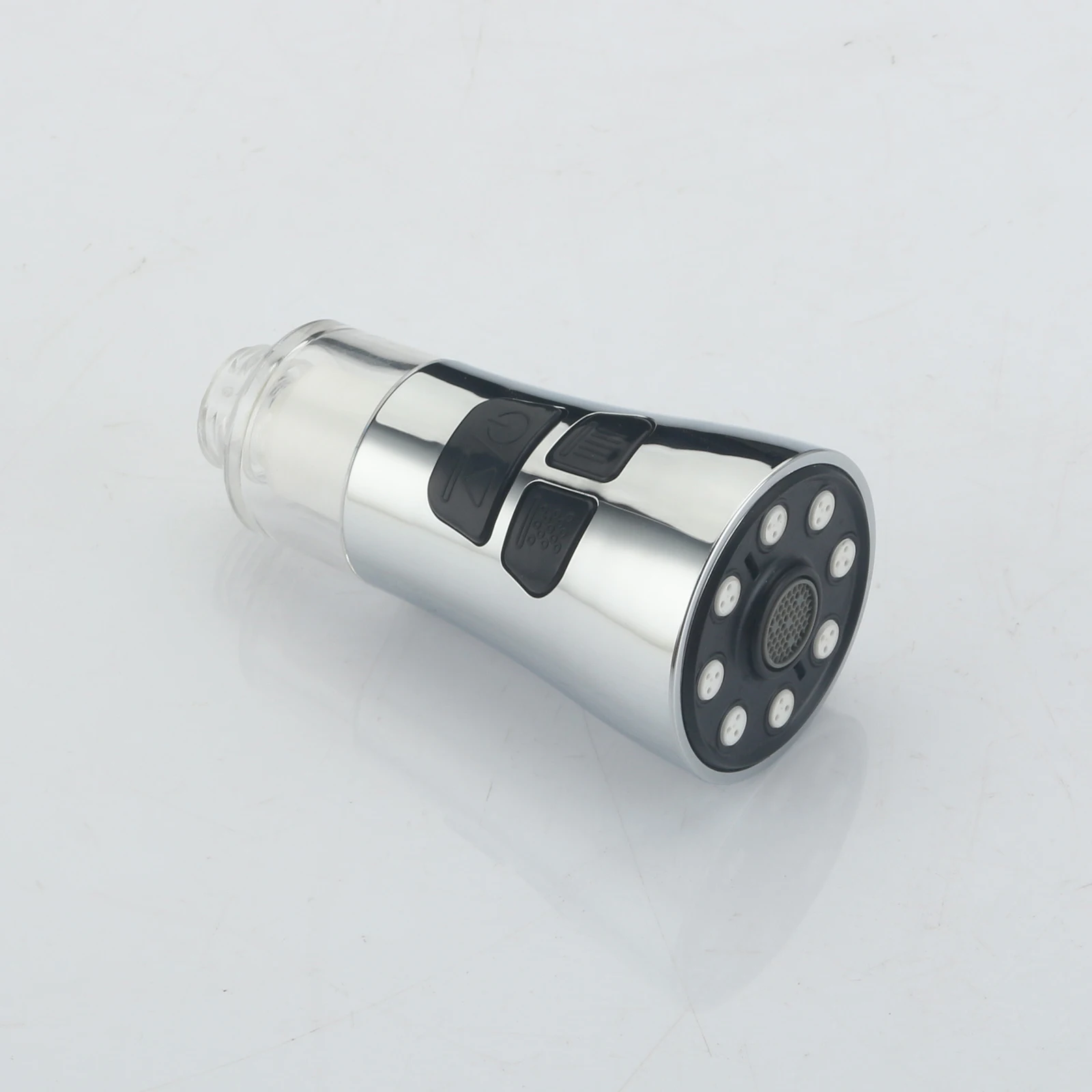 Pull Out Faucet Sprayer With Filter Kitchen Faucet Spout 3 Modes Spray Head Kitchen Sink 360 ° Rotate Aerator Chrome