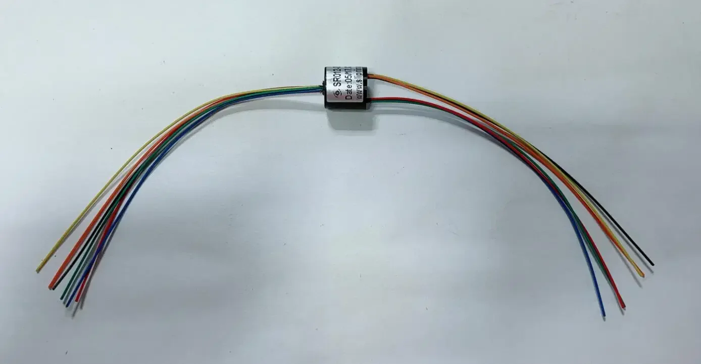 12mm 6 Circuits 2A 6PINS 6 Channel Slip Ring for IPower DYS Gimbal Motor 3-Axis Camera Stabilizer