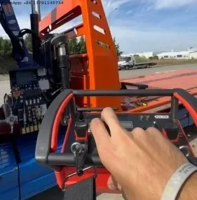 

6 Joystick functions weightlifting12-24V hydraulic valve Truck Crane remote control