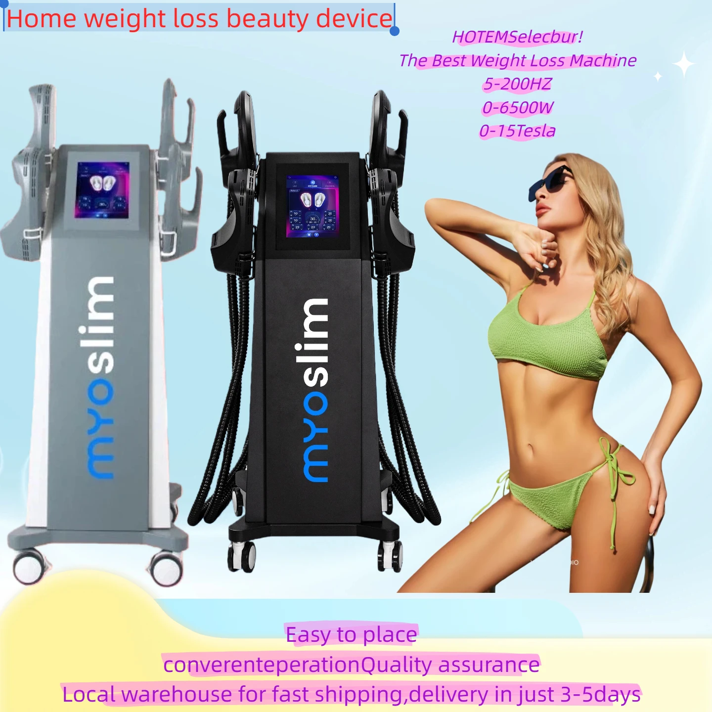 

Professional RF EMSzero Body Sculpting Machine Electric EMS Fat Burning Slimming Muscle Stimulator 15 Tes 6500W 5 Handle Neo