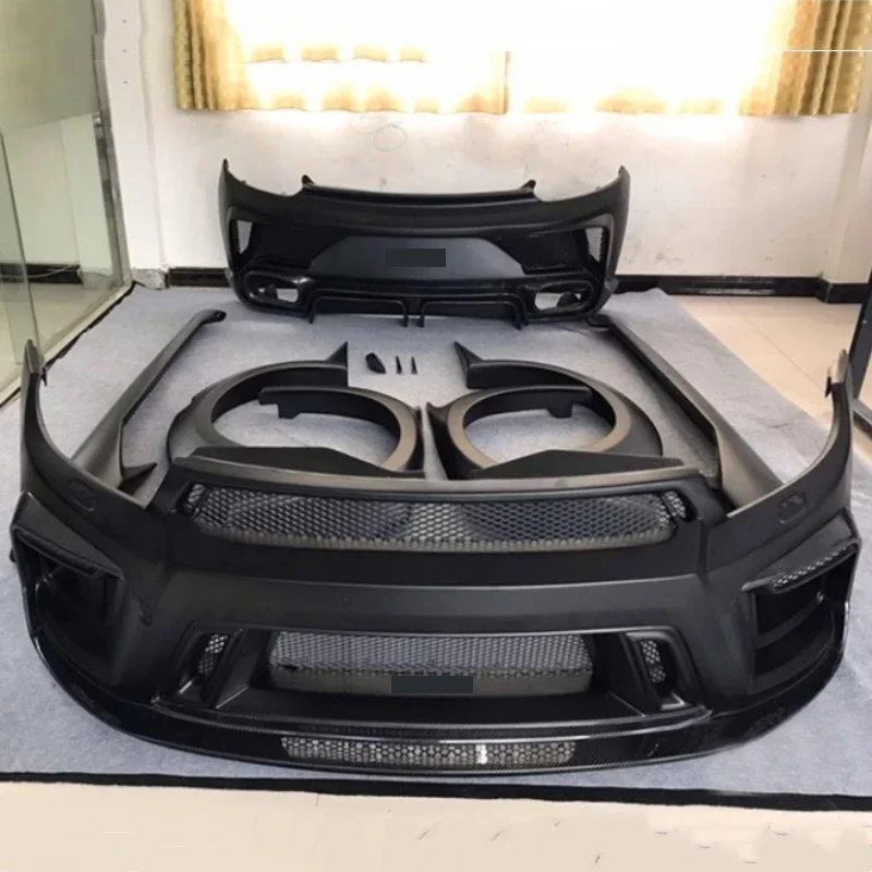 PP Material Front Rear Bumper Side Skirt Wheel Eyebrow for Volkswagen vw Scirocco 09-13 Modified Wide Car Body Kit Accessories