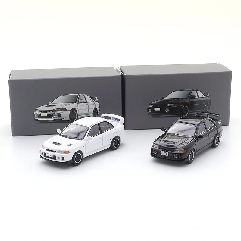 JKM 1/64 MITSUBISHI Lancer EVO3 4 5 6 7  Alloy  Diecast Automotive Model Ornaments Cas Toys Gift Decorations