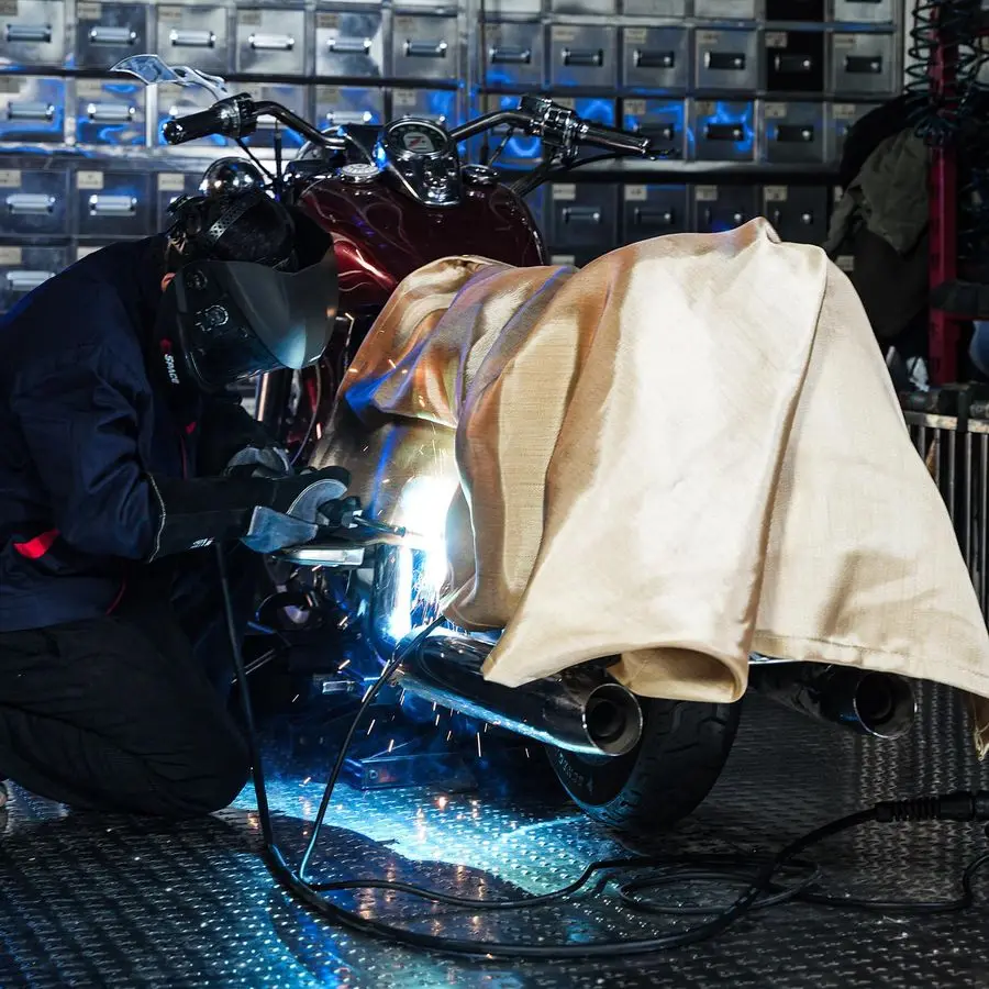 بطانية لحام 10 × 10 قدم، بطانيات لحام من الألياف الزجاجية شديدة التحمل 1022 F مقاومة للحرارة، مقاومة للحريق 850GSM سميكة، حرارية #3