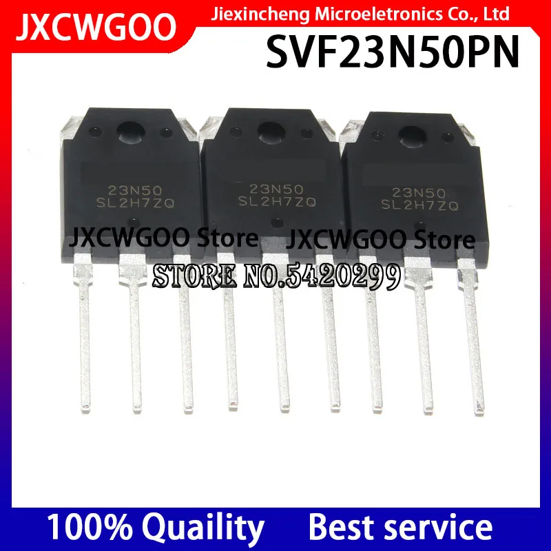 

New original SVF23N50PN 23N50 SVF23N50 25A500V TO-3P MOSFET 30PCS/LOT