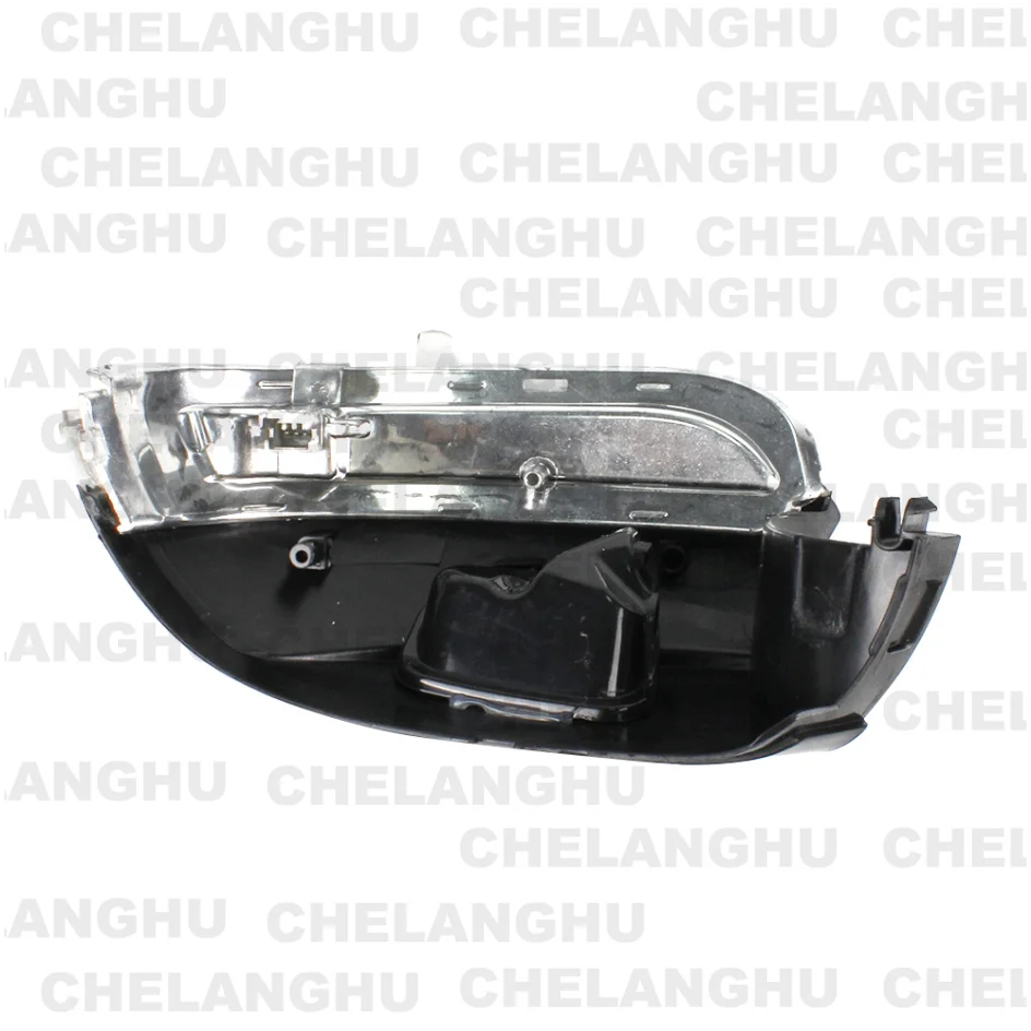 For VW Passat CC 2009 2010 2011 2012 1Pc Left Rear Mirror Turn Signal Indicator Light Lamp With Puddle Light With LED Bulbs