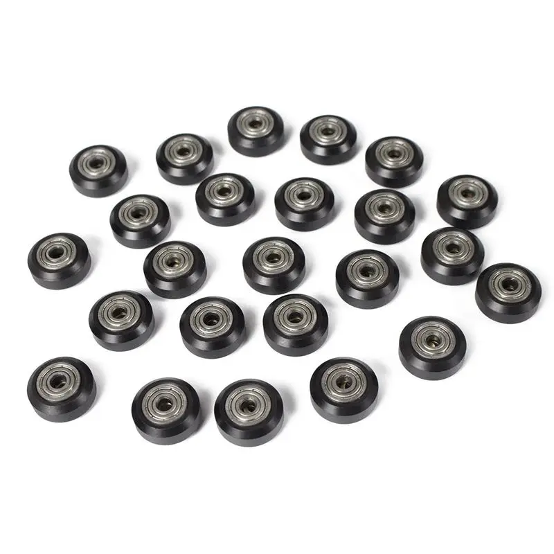 A84E-[39Pcs/Pack]3D Printer POM Pulley Wheels 625Zz Linear Bearing Ulley Passive Round Wheel Roller For Creality CR10,Ender 3