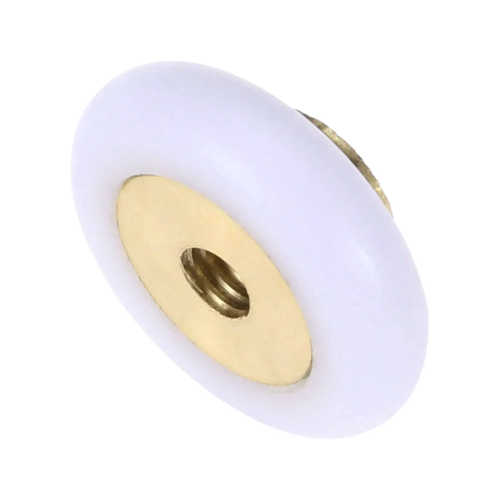 2pcs/set Bathroom Shower Door Rollers/Runners Wheels Pulleys 18mm Sliding Glass Door Roller Copper Wheel Part Enclosures Cabins5 image 2