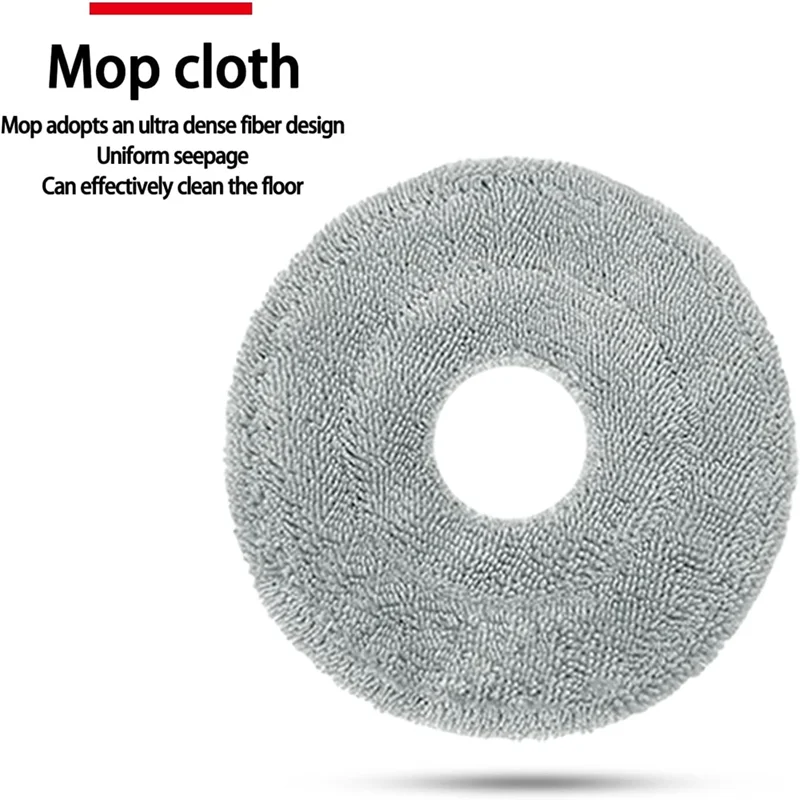 A94E - Części zamienne do robota sprzątającego Xiaomi S20 Plus S20+ B108GL: szczotka główna, szczotki boczne, filtr HEPA, nakładki mopujące, akcesoria