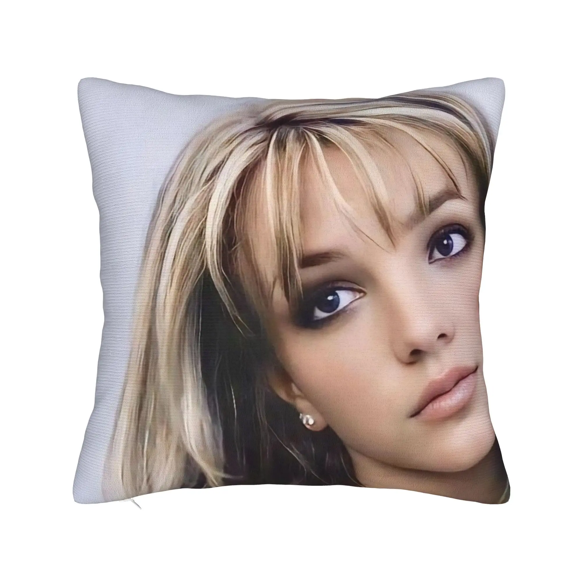 Decorative Pillow Cover Singer Britney Spears Accessories Home  Pillow Case Cover Zipper Multi-Size