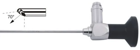 Autoclavable ENT Lenses Ear 70°,4*45mm
