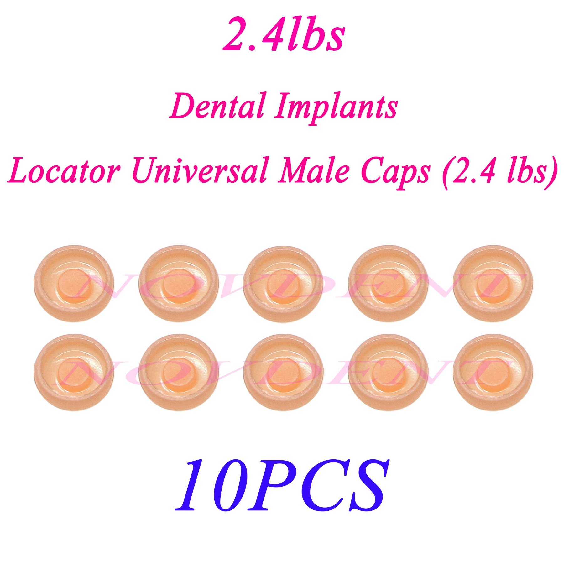 Dental Strong Retentive Caps 2.4lbs Overdenture Attachment Abutments  Caps Core Tool Replacement Retention Caps