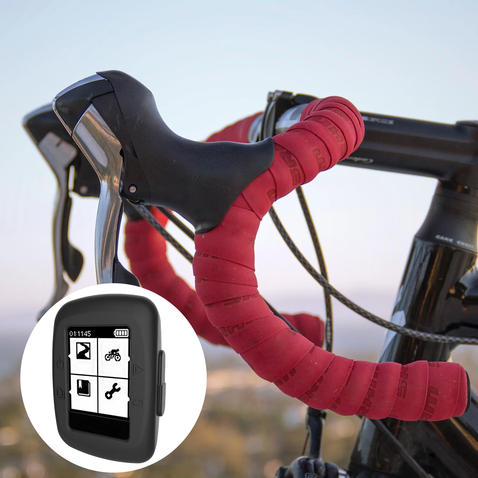 

Smartwatch Protective Case Black Durable Cover Compatible for Garmin 200 500 Lightweight Dirt Scratch Resistant Easy to Install