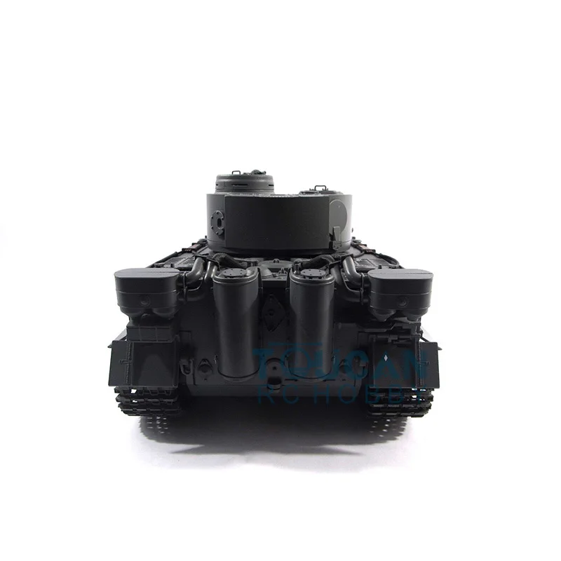 Modèle de réservoir Mato Tiger I RC RTR en métal, Version infrarouge, recul de baril, couleur grise, véhicule radiocommandé Panzer TH00651, 1/16
