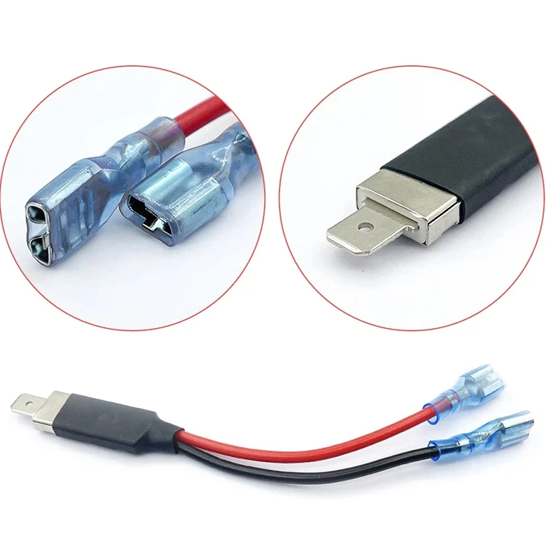 H1 LED Single Conversion Converter Wiring Connector Cable Holder Adapter For LED Headlight Bulbs Car Accessories