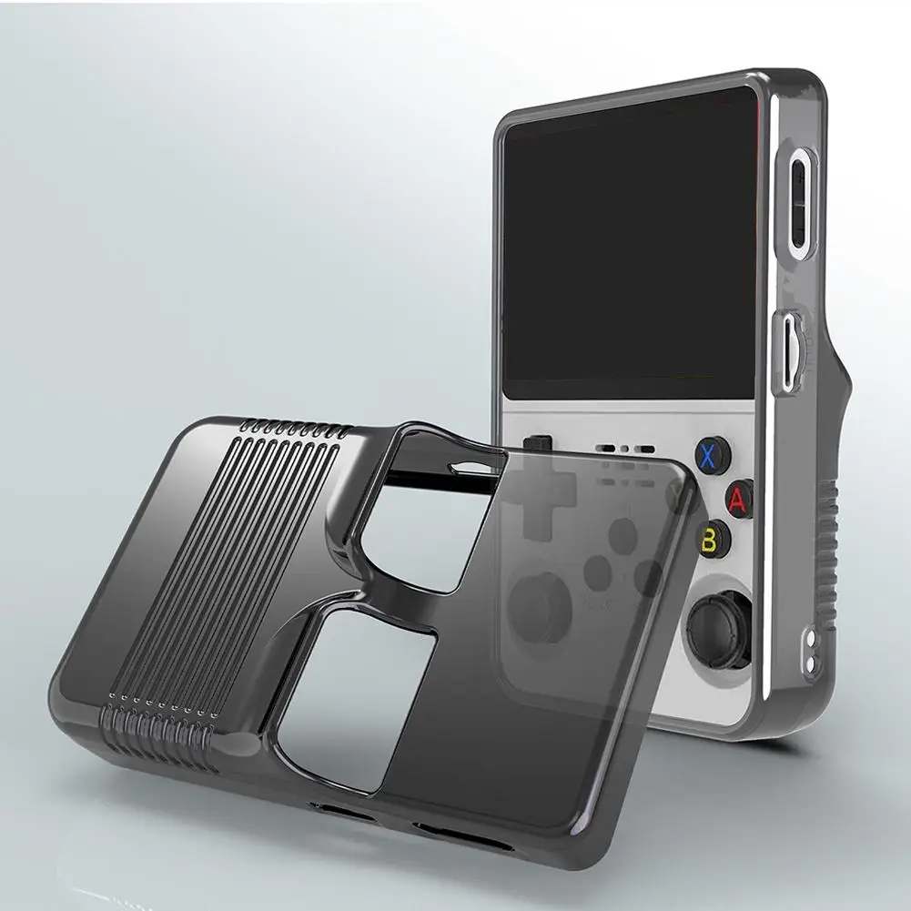 Custodia protettiva per console di gioco portatile per R36S Custodia protettiva in silicone Scatola di immagazzinaggio antigraffio Custodia in silicone lavabile per R36S