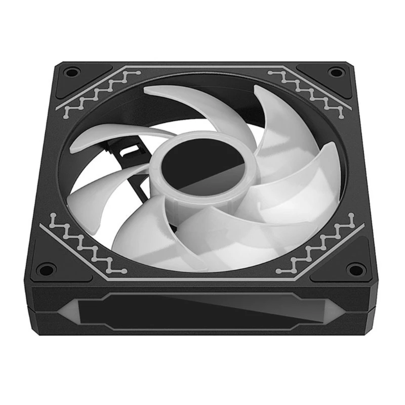 ARGB Computer Cooling Fan 58.36CFM Strong Air Volume Computer Fans for PC Case Computer Case Fan Cooler Accessories