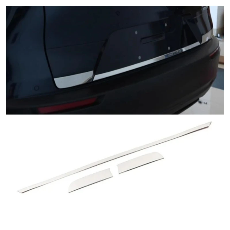 For Mazda CX-30 CX30 2019-2022 2023 Exterior Accessories Door Handle Molding Boot Garnish Rear Trunk Lid Cover Tailgate Trim