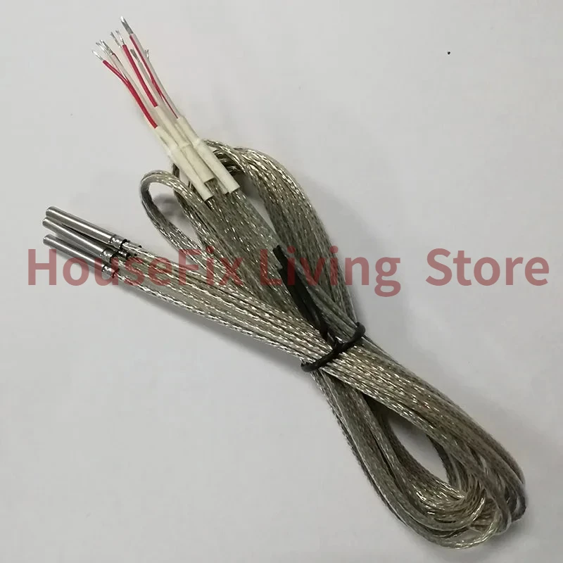 2pcs PT100/PT1000 RTD Temperature Sensor 2-Wire 3×20mm Probe