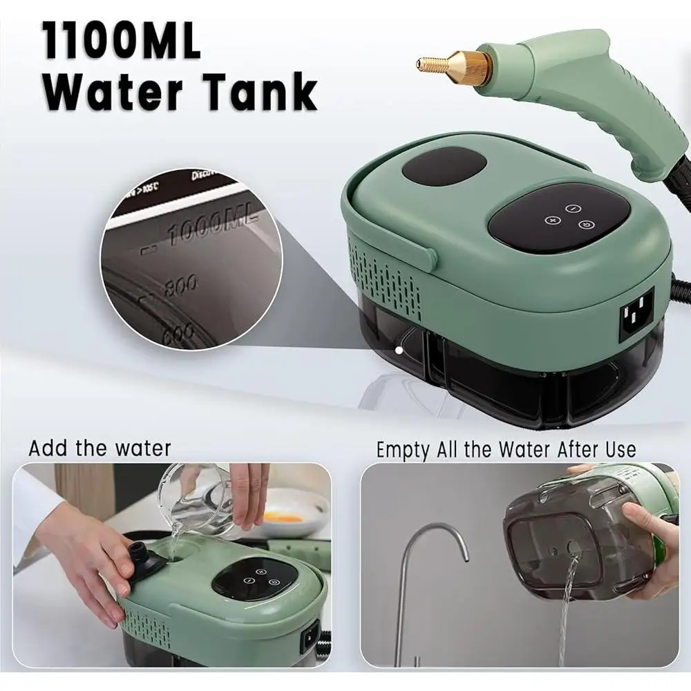 2500 واط يده البخار نظافة المحمولة سيارة باخرة ارتفاع درجة الحرارة الضغط متعدد الأسطح الأنظف المنزل الحمام المطبخ السيارات