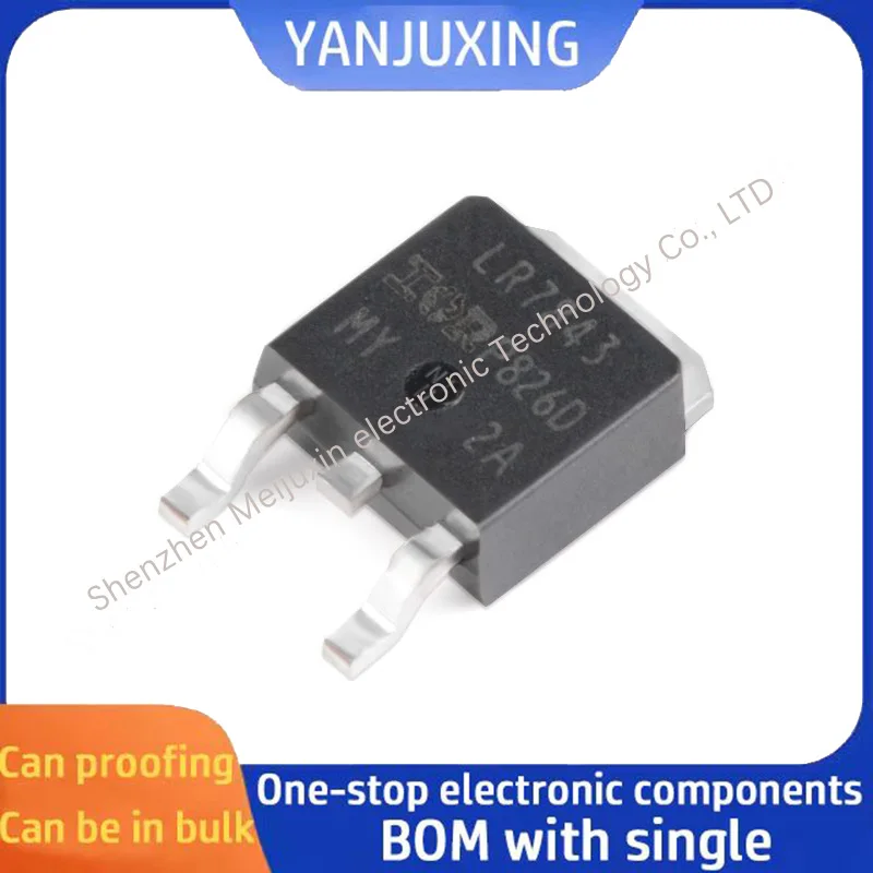 

5pcs/lot IRLR7843TRPBF LR7843 TO-252-3 N-channel 30V 161A surface mount MOSFET chip