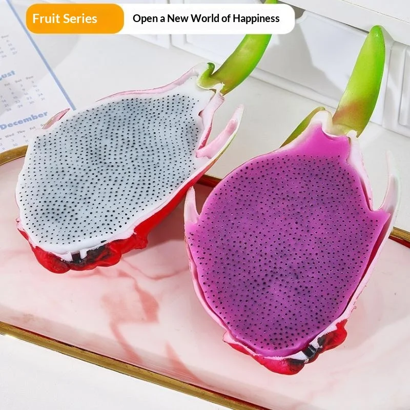 1 pièce Jouet anti-stress ASMR à presser les boutons, modèle de tête de fraise à gros nez, pour soulager le stress et l'anxiété