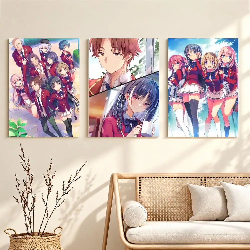 Calculated Intense Anime Classroom Of The Elite Poster Unframed Wall Art Prints Bedroom Living Room Office Home Decor Pictures