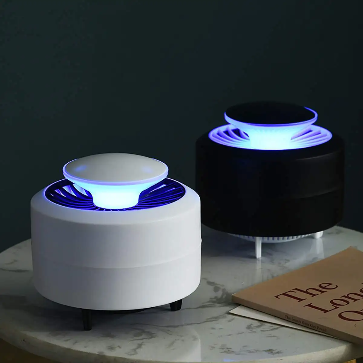 USB Mosquito Killer Lamp Portable Low Noise Mosquito Trapping Camping Fly Bug Insect Killing Light for Outdoor Indoor Home