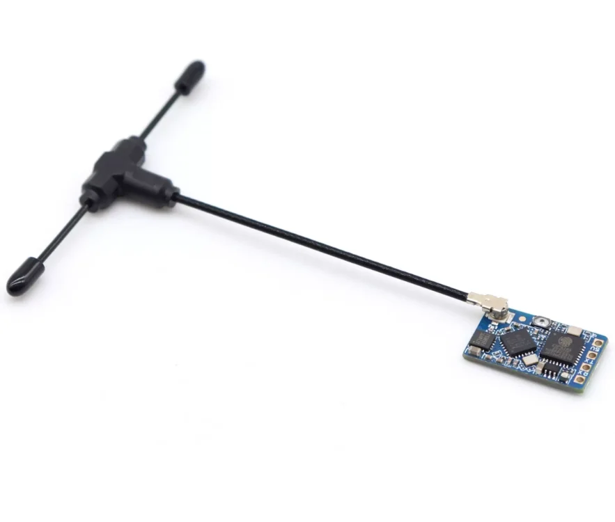 1/ Set of ELRS 2.4G NANO RX FPV Receiver with High Refresh Rate CRSF Suitable for Tandem Aircraft, Fixed-Wing, Long-Distance Fli