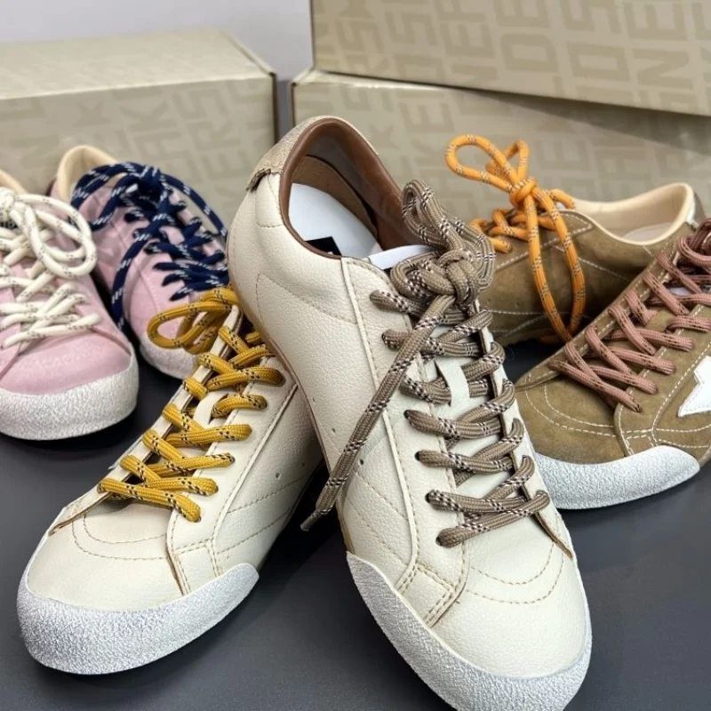 1 Pair 6mm Woven Thick Round Shoelace Sports Leisure Outdoor Basketball Shoe Laces Canvas Casual Shoes Laces  Strings