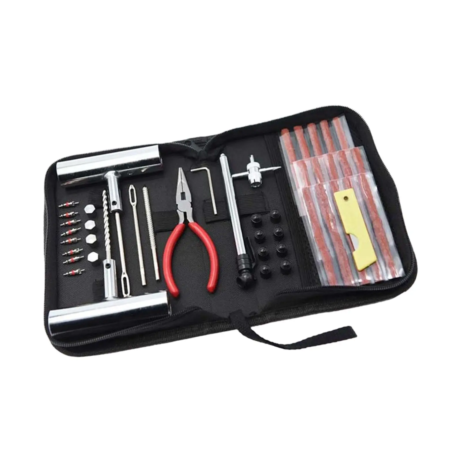 

Tire Repair Kit Heavy Duty Tire Plug Needle Patch Fix Tool for Motorcycle Truck Puncture Repair Auto Accessories
