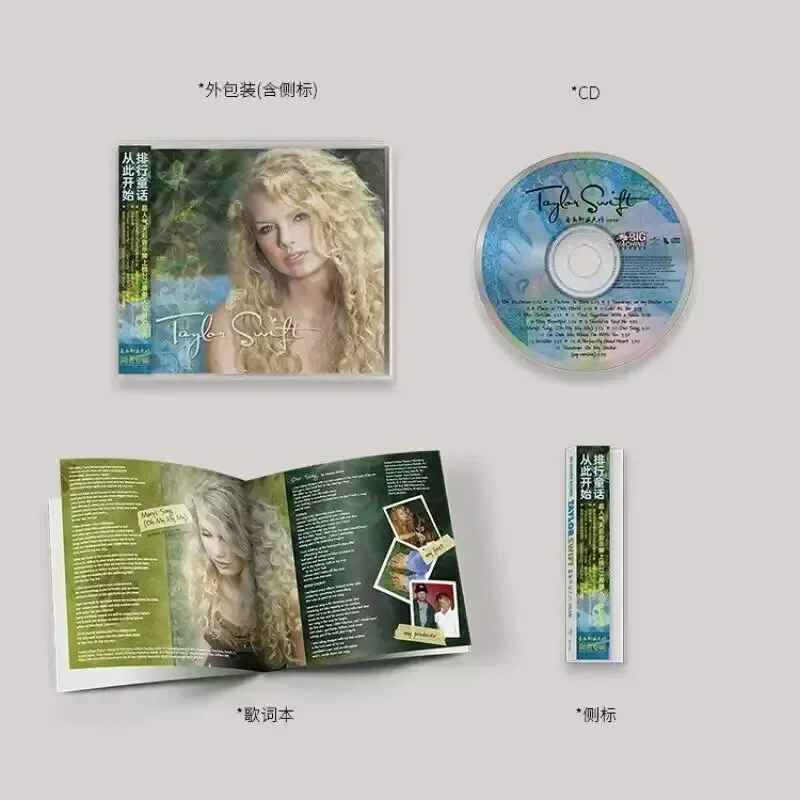 Official Genuine Taylor Swift Self-Titled Album CD with Lyric Book for Taylor Swift view 2
