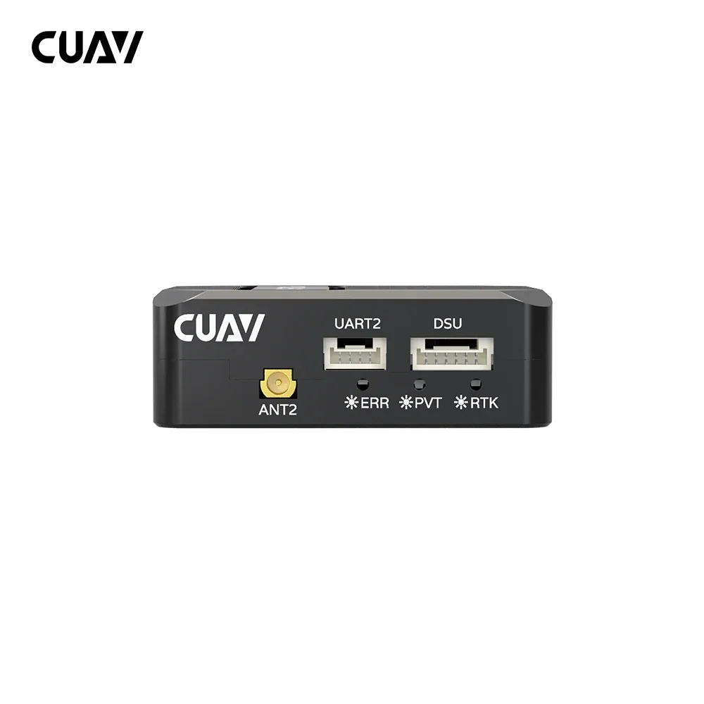 نظام تحديد المواقع والتشجيه بمستوى السنتيمتر CUAV C-RTK 2HP، وحدة GNSS ذات الهوائي المزدوج لطائرة بدون طيار والمسح