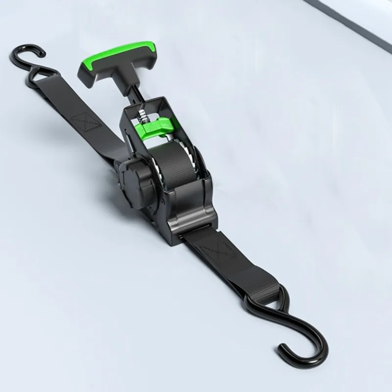 Auto-Retractable Tie Down Straps For Motorcycles
