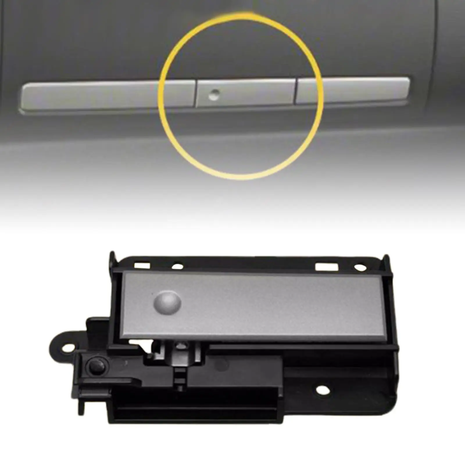 

Convenient Glove Box Latch ABS Door Handle Automotive Interior Part for GMC Sierra 1500 2007-2013 Replacement