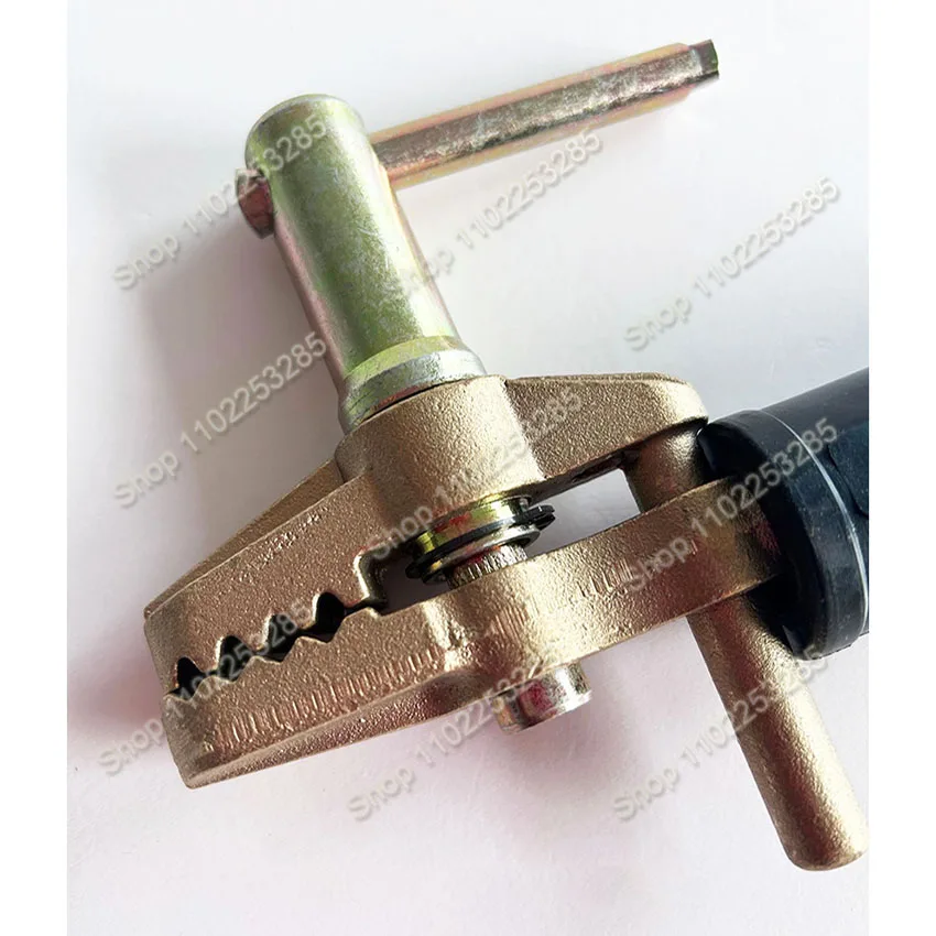 1Pc All Copper 600A Ground Clamp Heavy Duty Electric Welding Clip Gas Welding Argon Arc Earth Clamp
